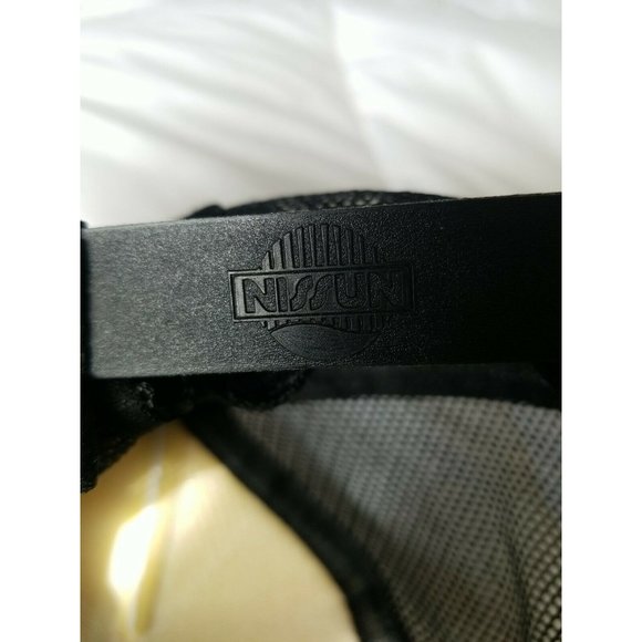 ROCKSTAR Energy Drink Adult Snapback Trucker Mesh Hat Surf Skate Black White - Picture 12 of 12